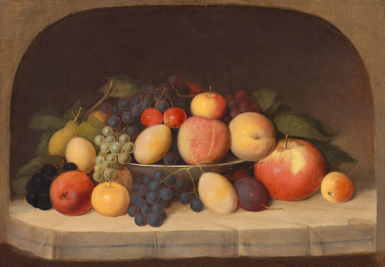 Frukt stilleben av Robert Seldon Duncanson
