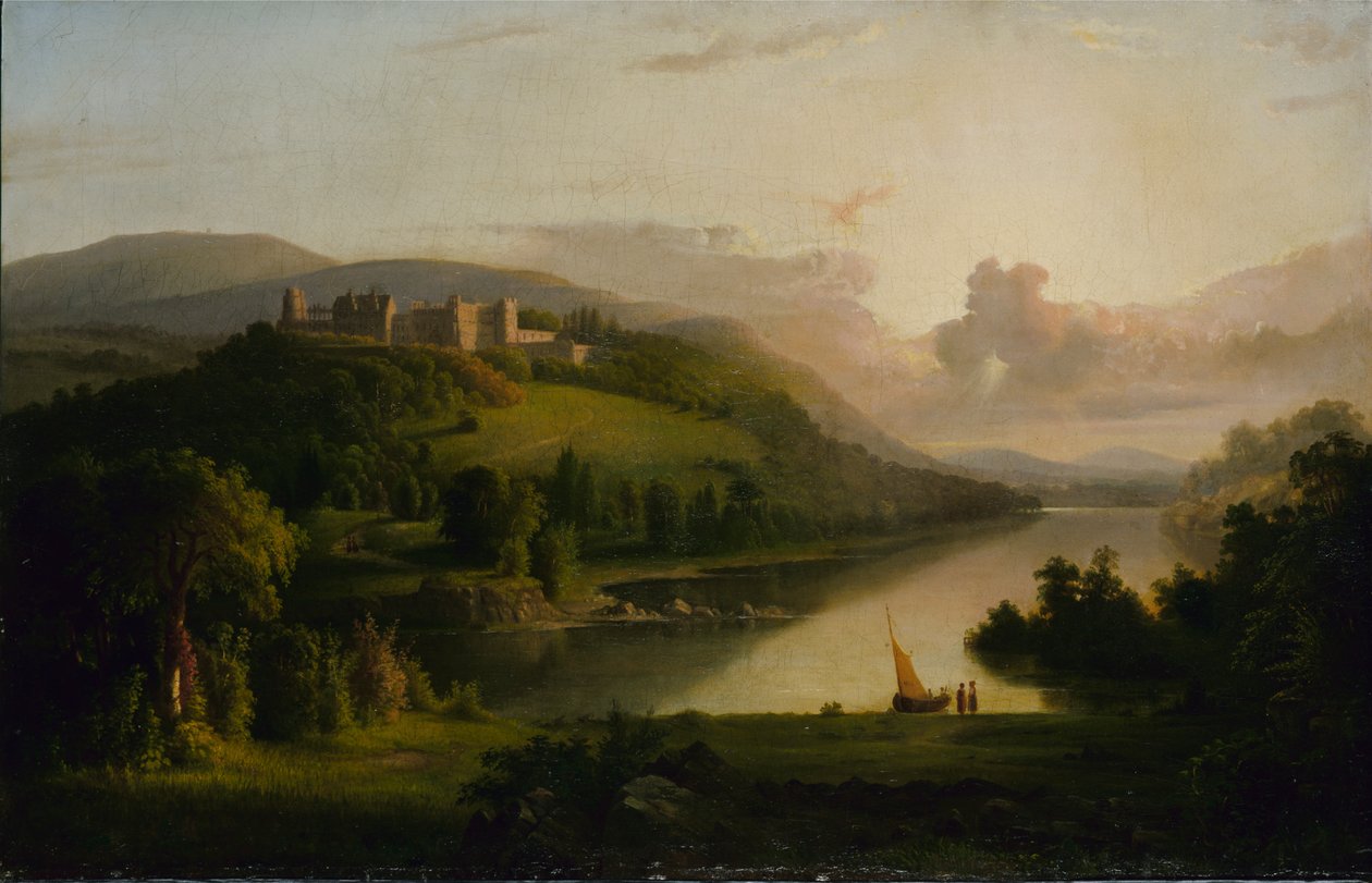 Scotch Highlands, ca. 1848-1852. av Robert Seldon Duncanson