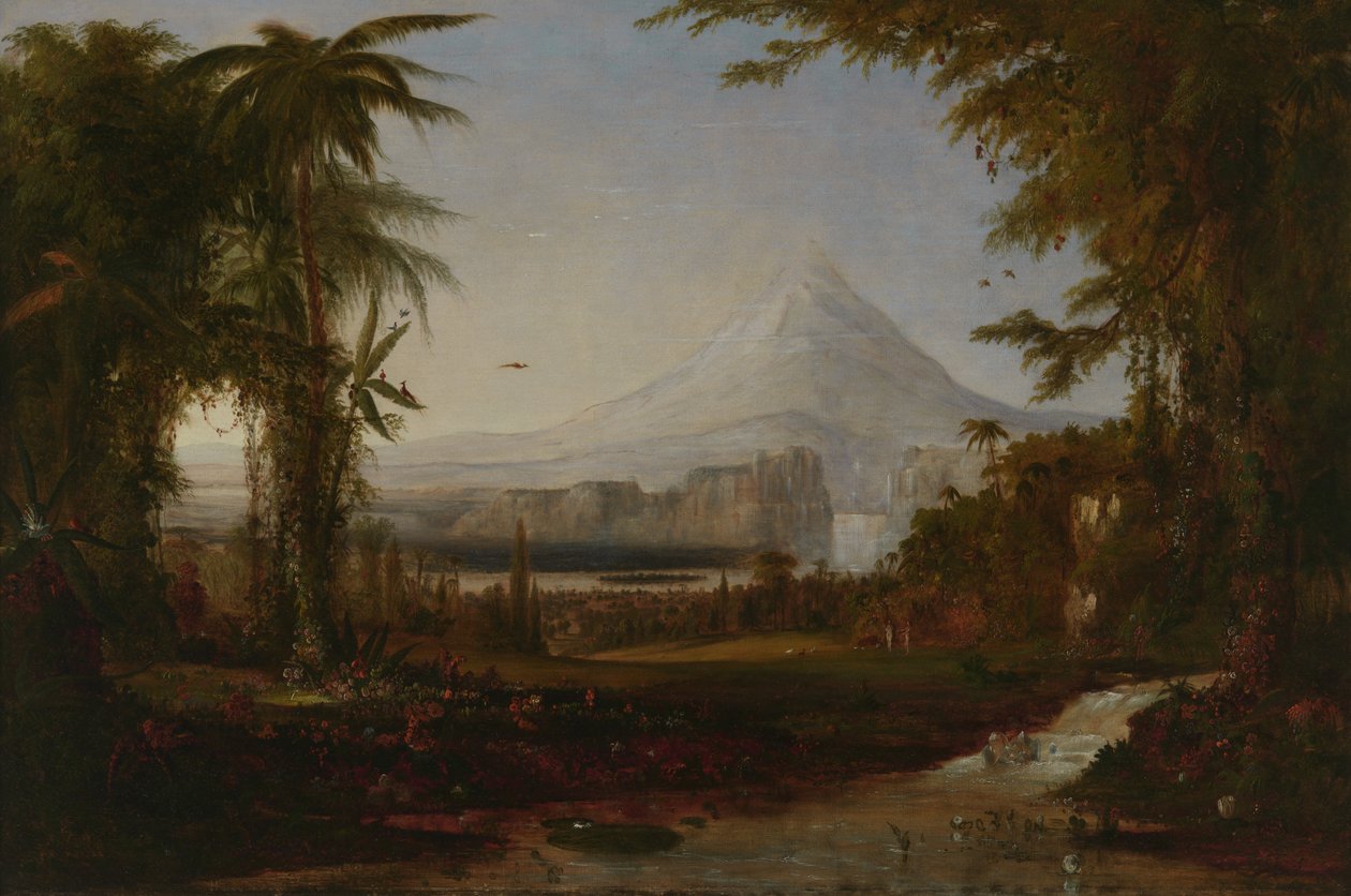 Edens lustgård, 1852. av Robert Seldon Duncanson