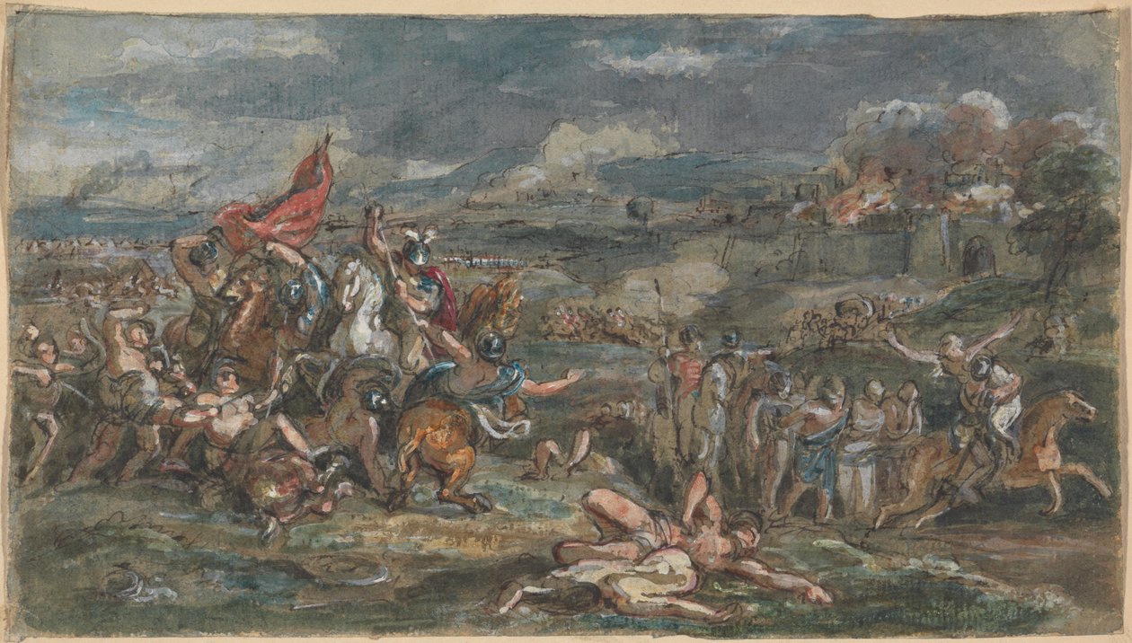 Slagscen av Robert Smirke