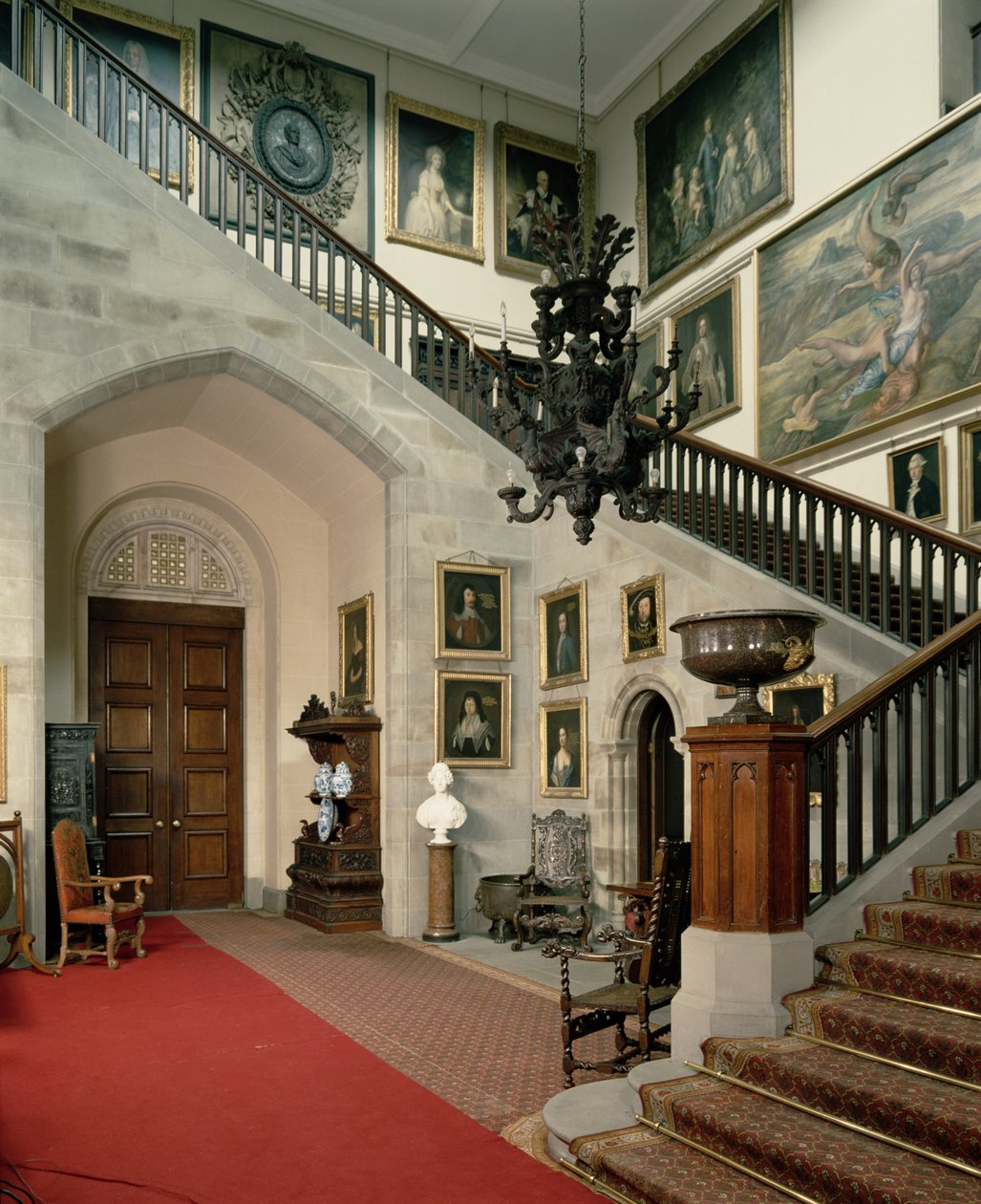 Utsikt över trapphuset, 1812-15 av Robert Smirke