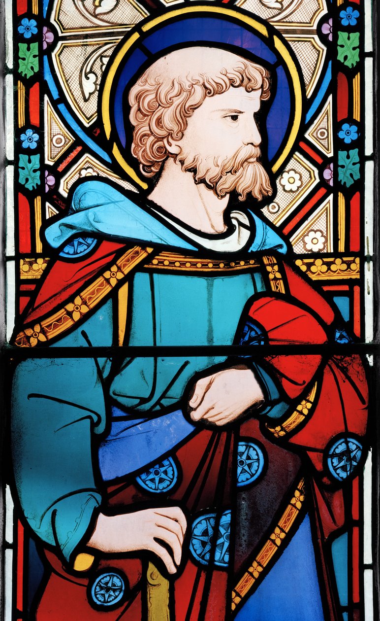 St Jacob, 1862 (målat glas) av Robert Turnill Bayne