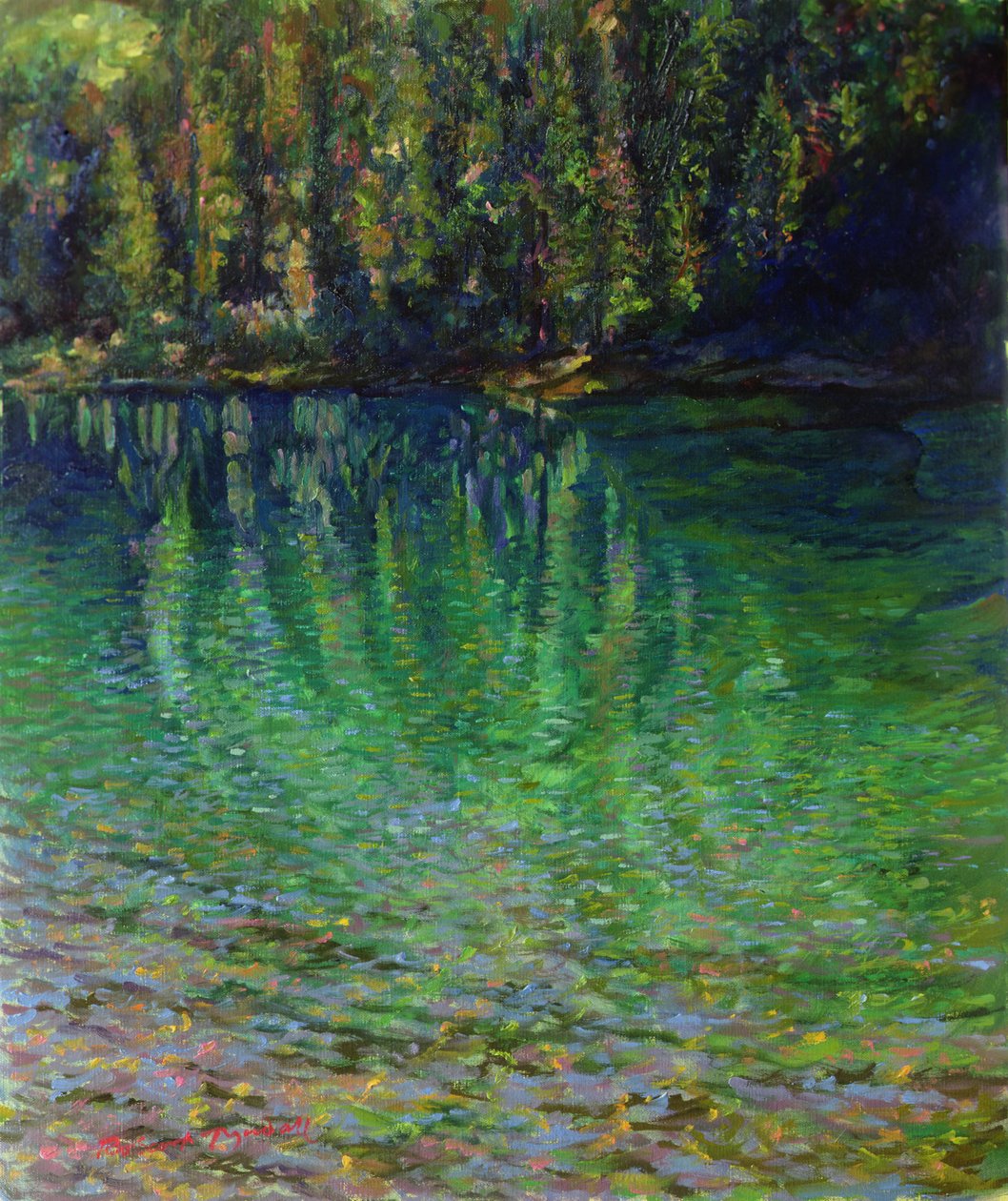 Lac du Poursolet, Haute Alpes, Frankrike av Robert Tyndall