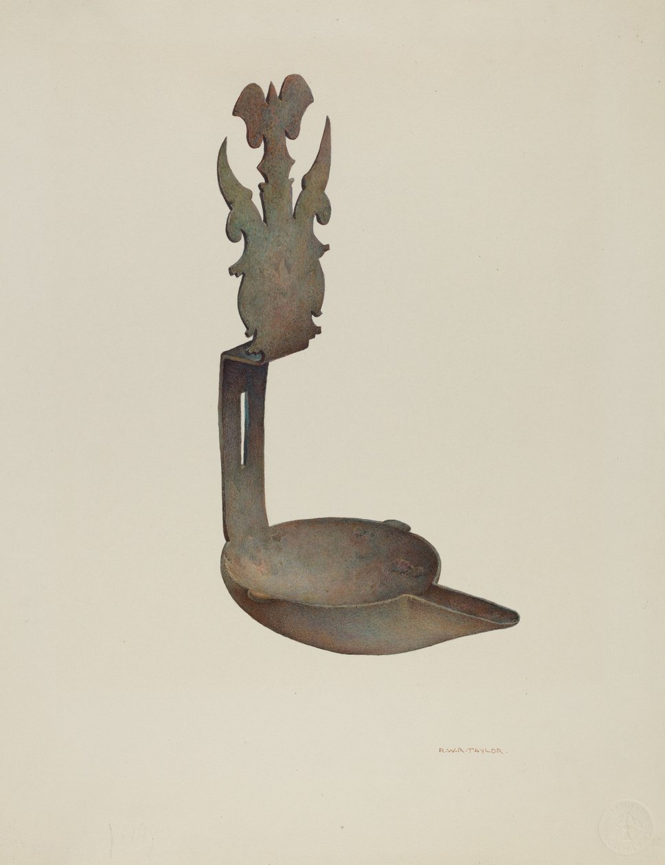 Fettlampa av Robert W.R. Taylor