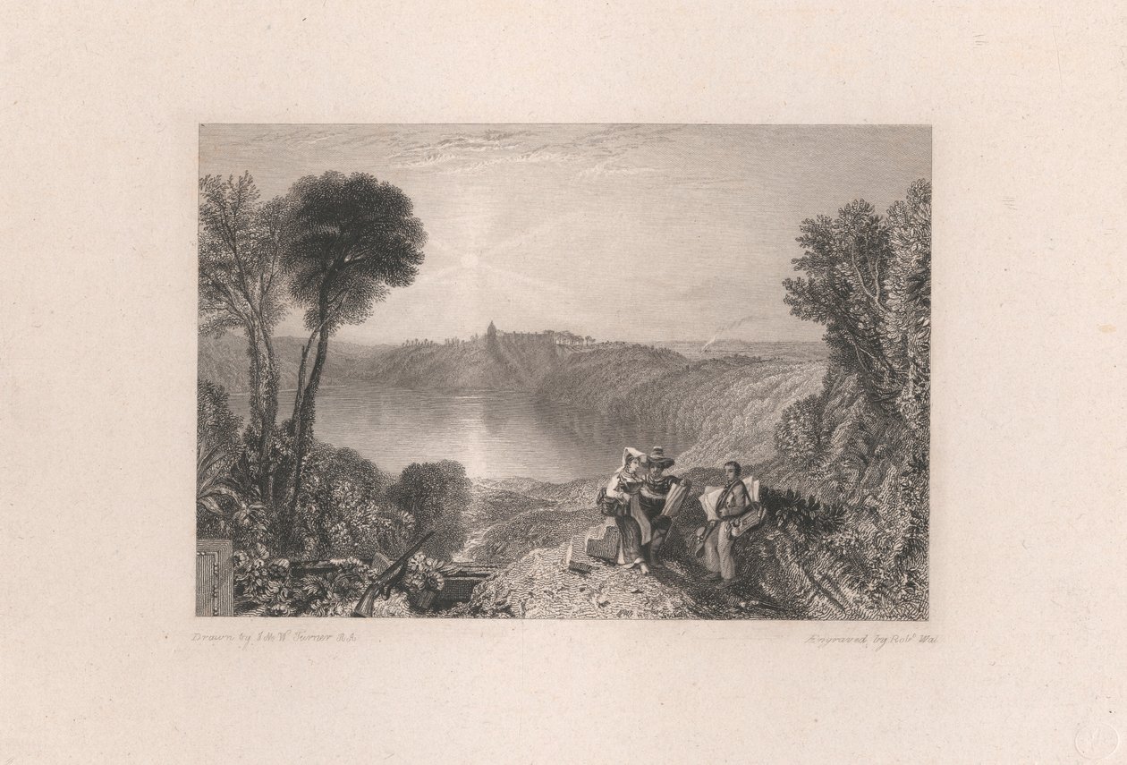 Albanosjön av Robert Wallis