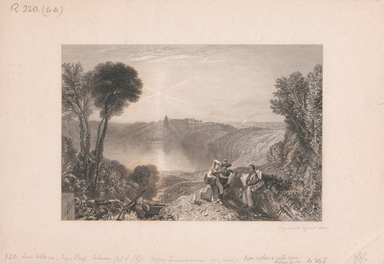 Albanosjön av Robert Wallis