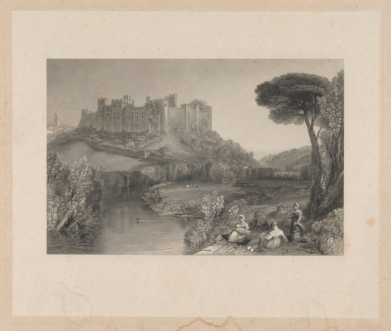 Ludlow Castle, Shropshire av Robert Wallis