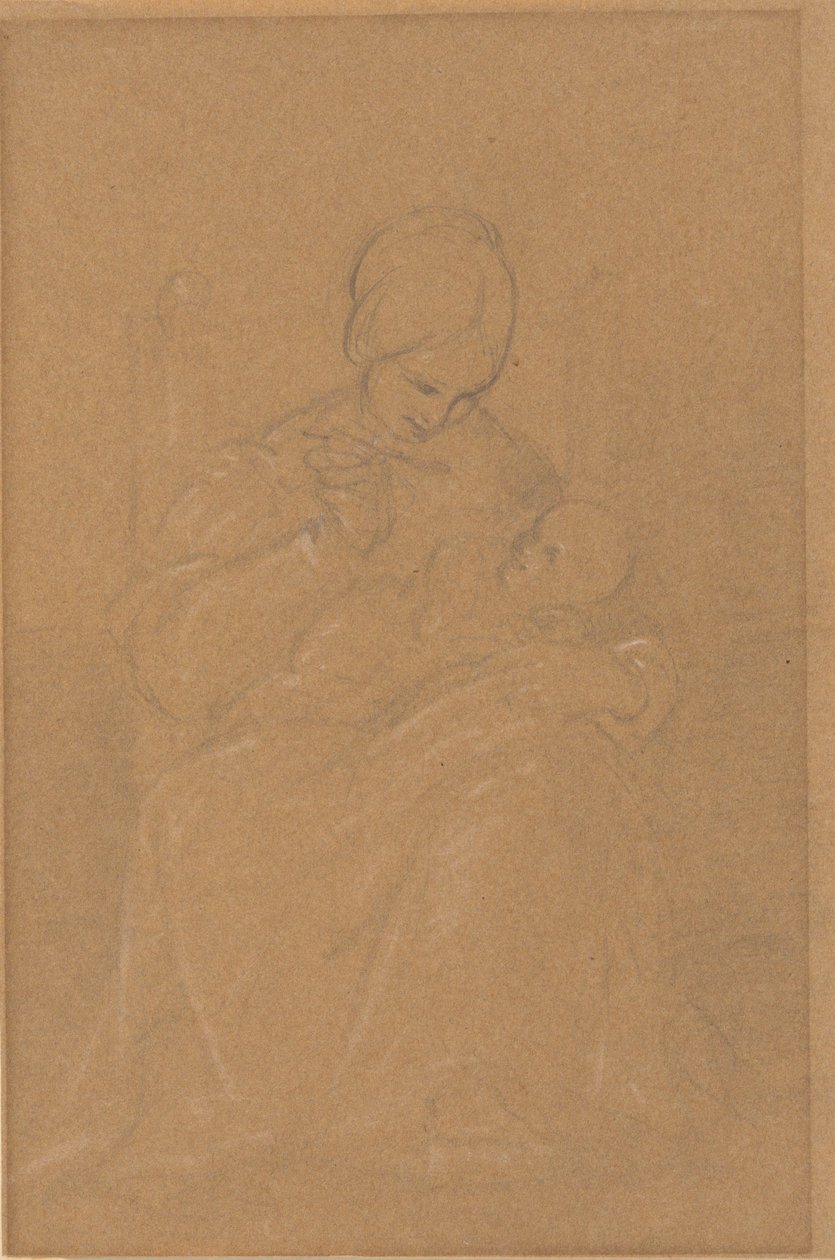 Mamma och barn av Robert Walter Weir