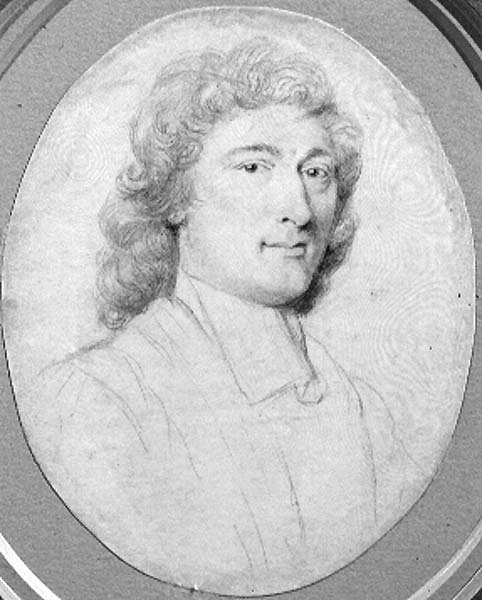 Mansporträtt (penna på veläng) av Robert White