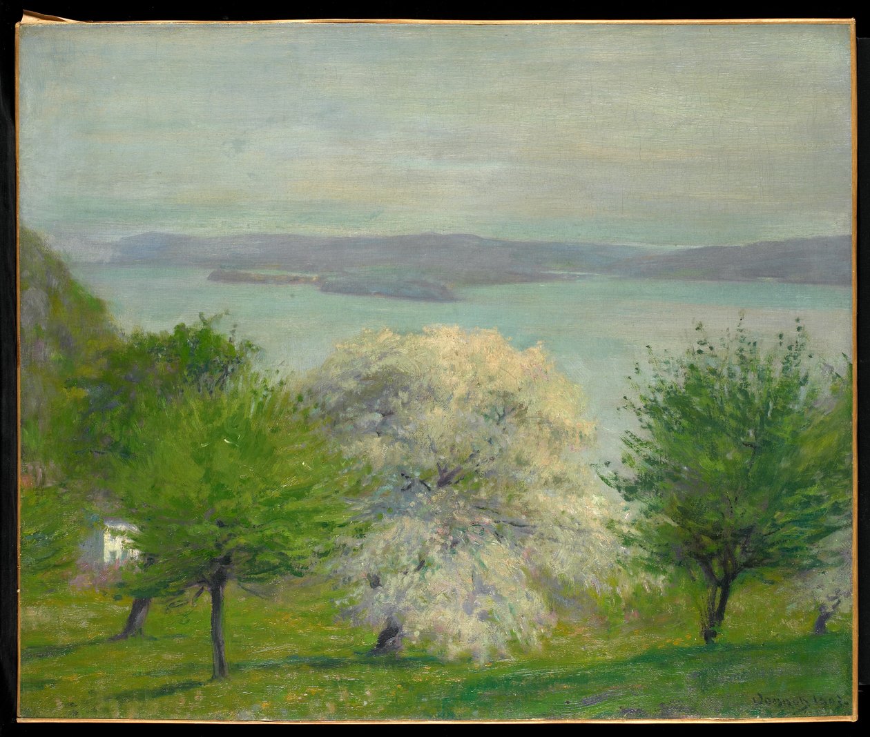 Äppelblom, 1903 av Robert William Vonnoh