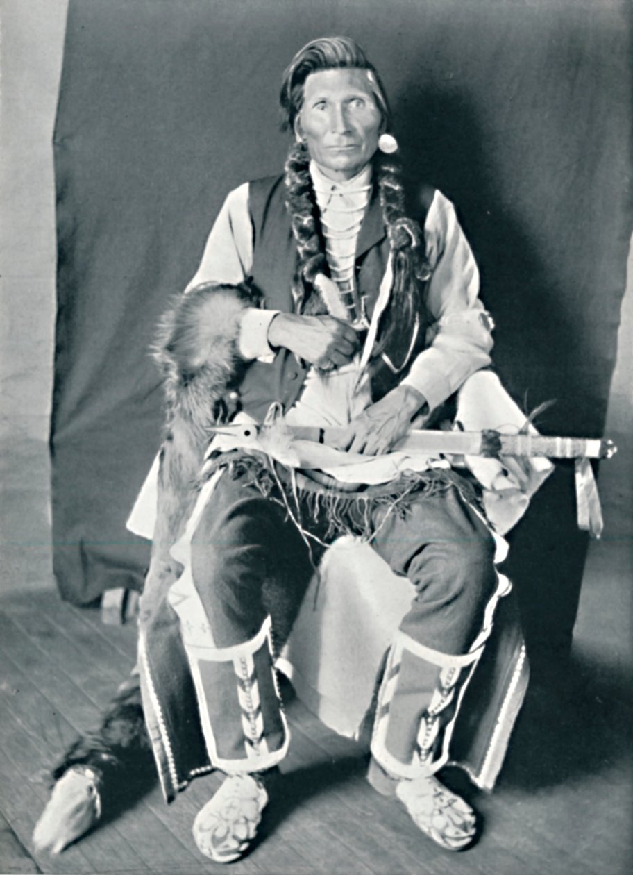 En sahaptinindian, 1912 av Robert Wilson Shufeldt