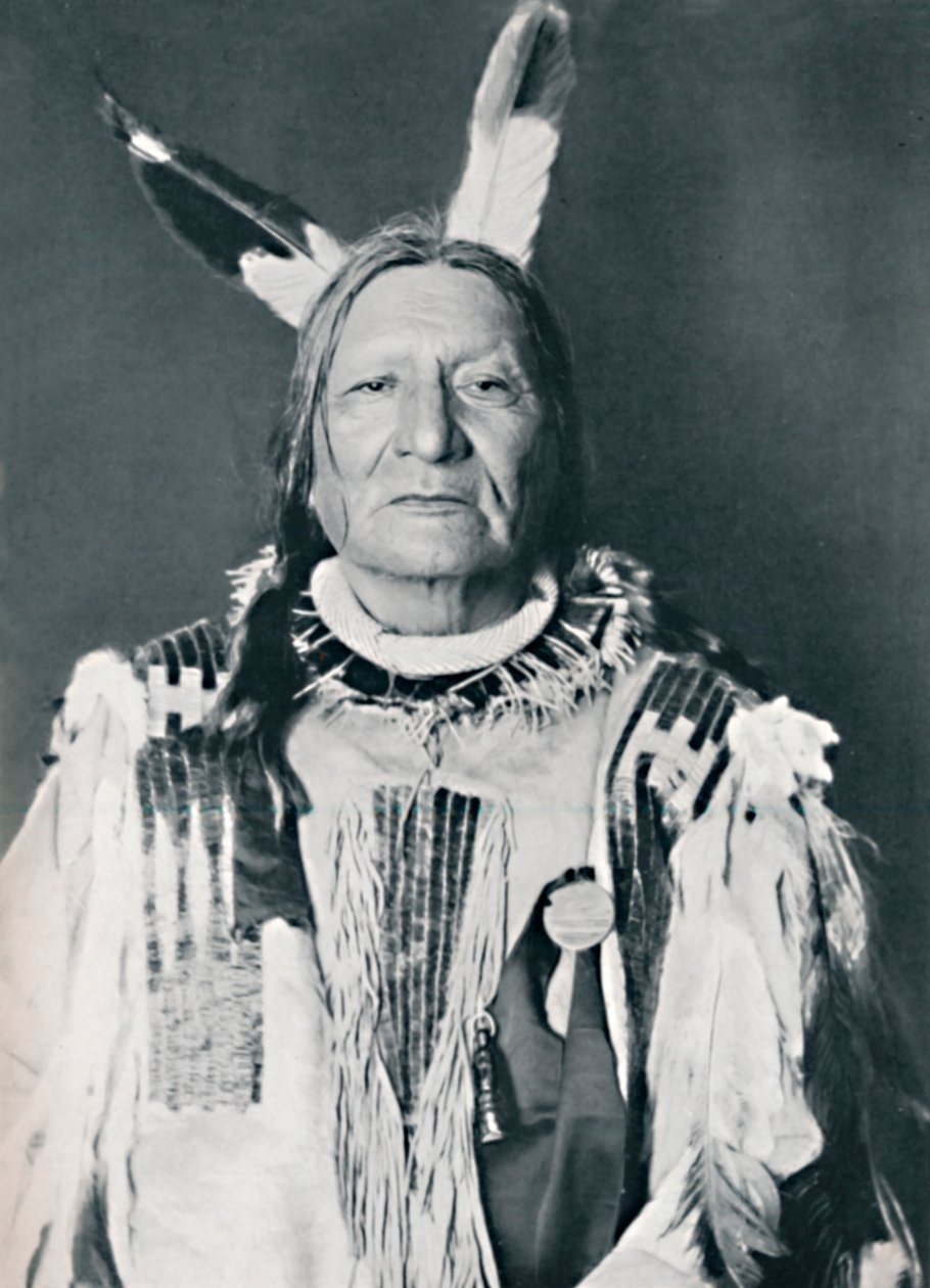 En Sioux-hövding, 1912 av Robert Wilson Shufeldt