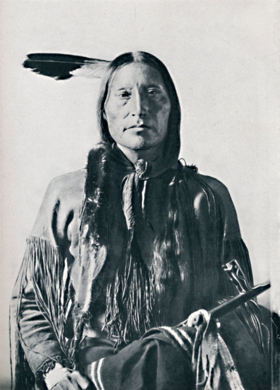 En Algonquin-indian, 1912 av Robert Wilson Shufeldt