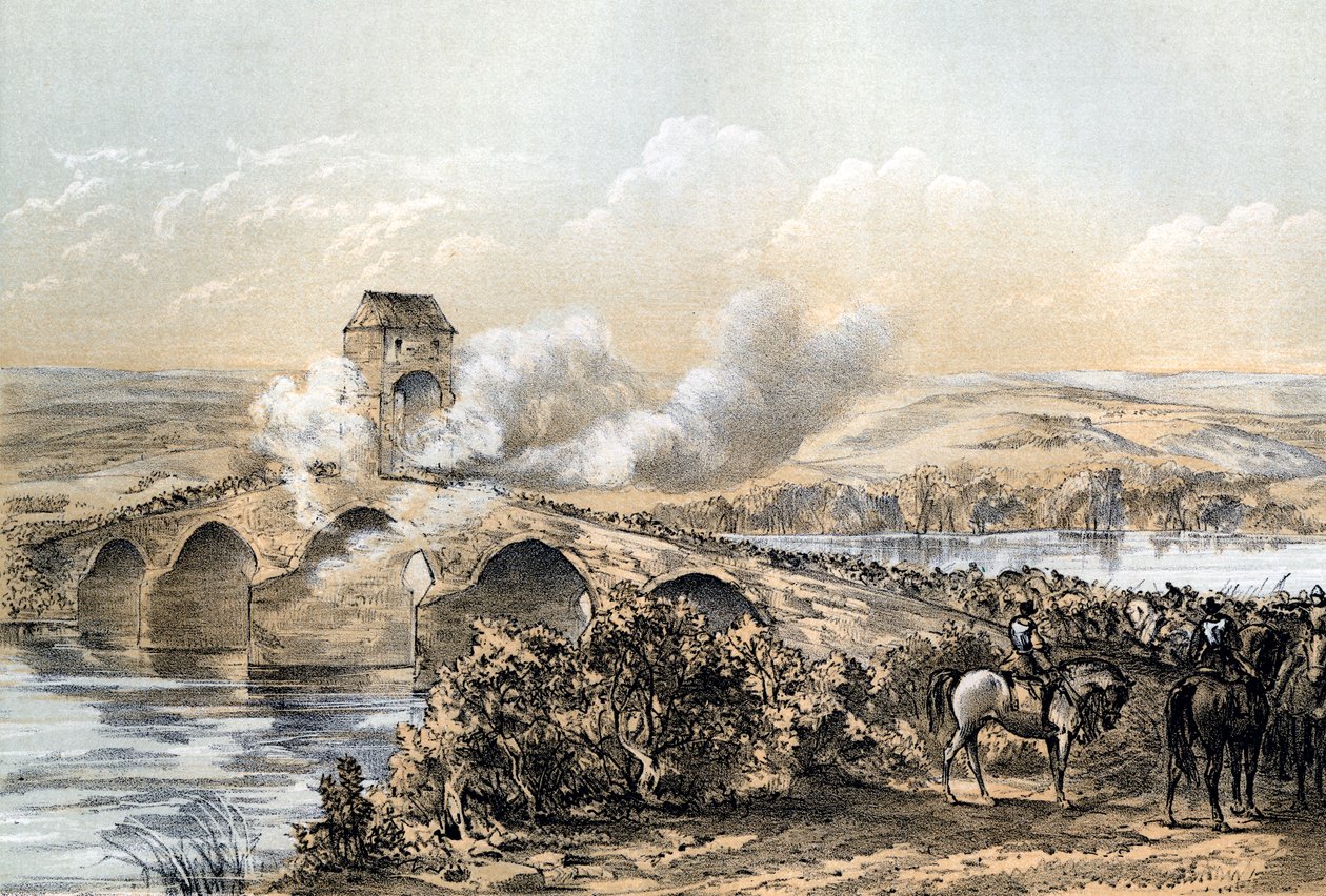 Slaget vid Bothwell Bridge, 1679 1800-talet. av Robertson