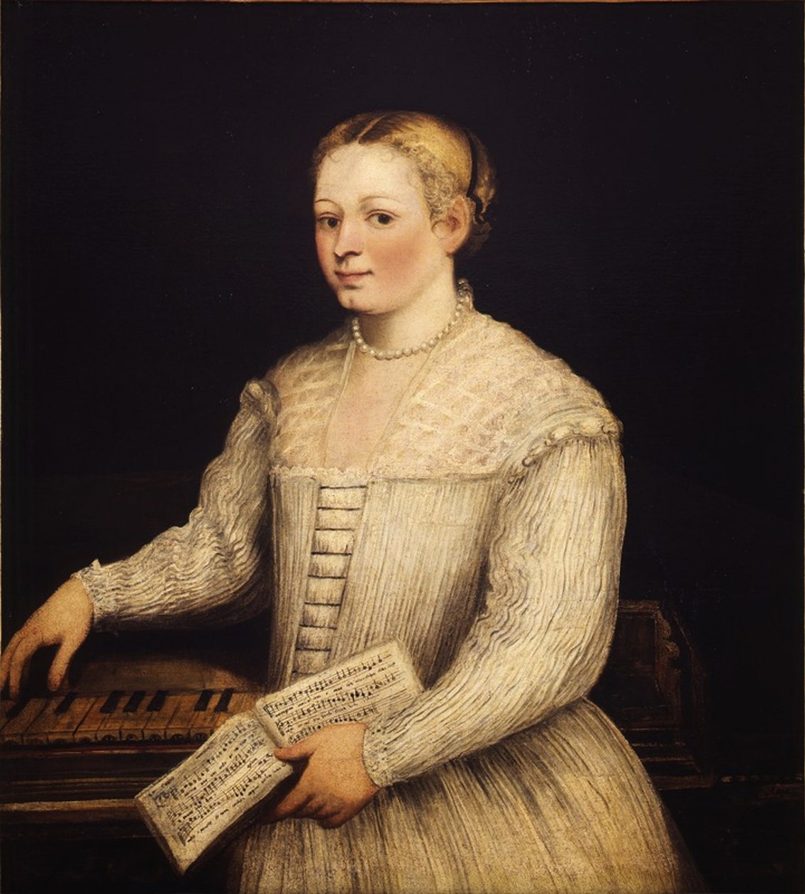 Självporträtt, ca 1580-1585. av Robusti