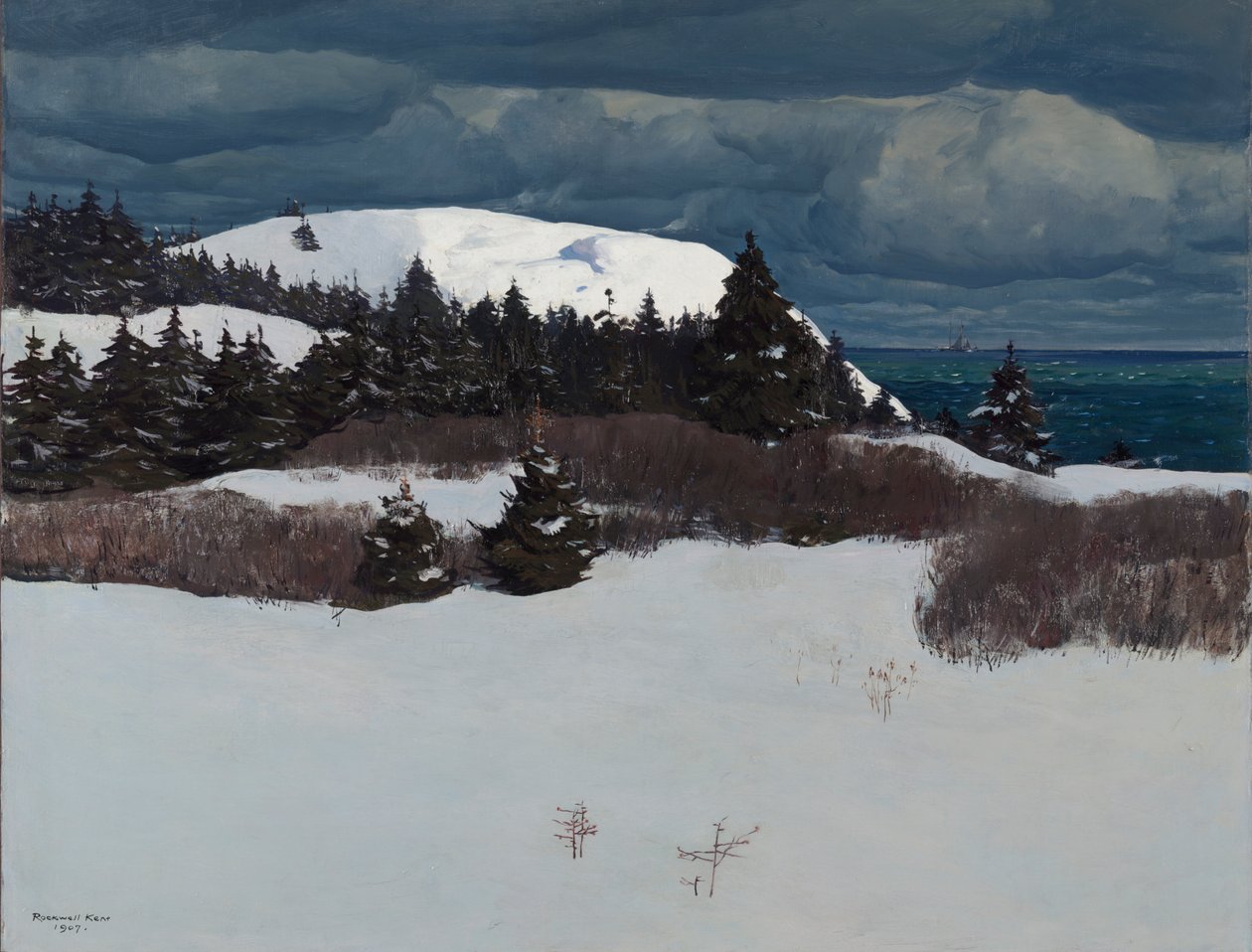 Maine Coast av Rockwell Kent