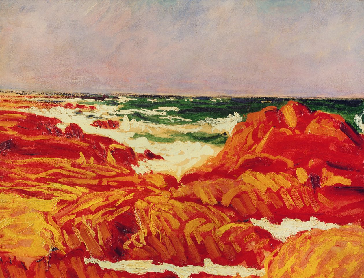 Seascape, Bretagne av Roderic O Conor