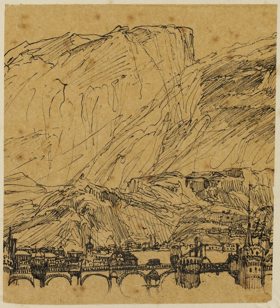 De stora broarna av Rodolphe Bresdin
