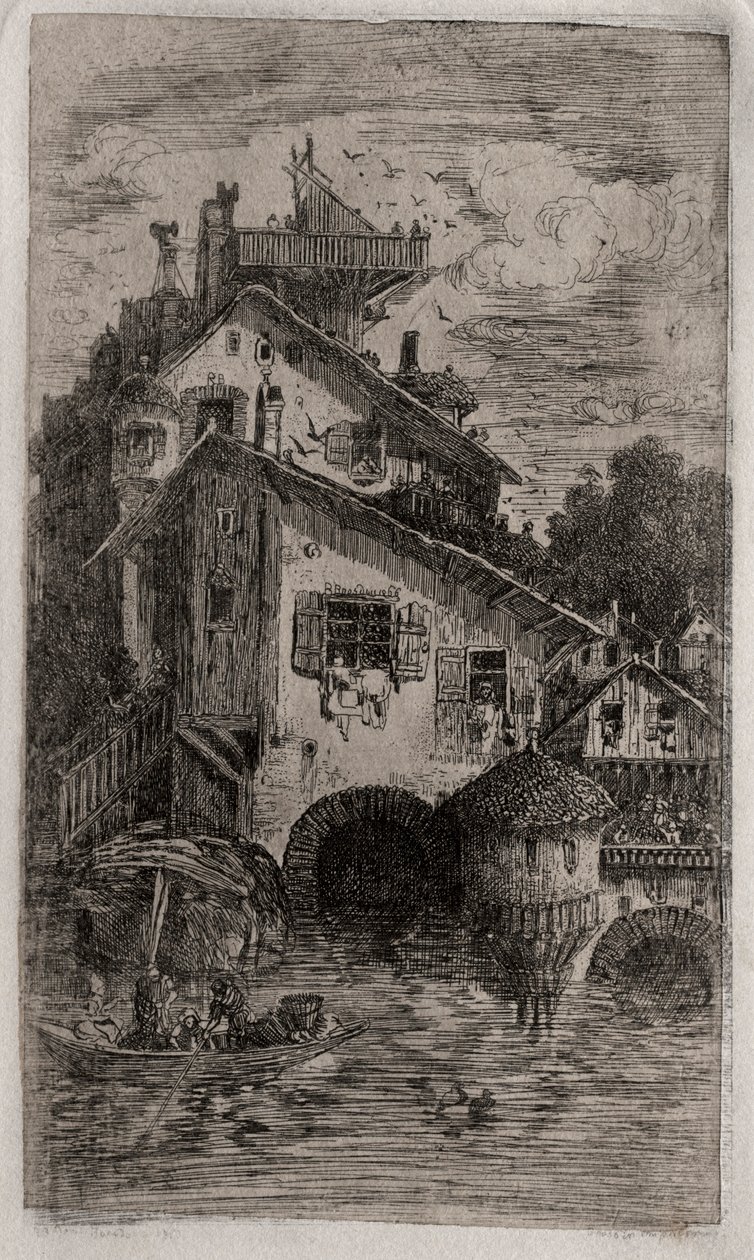 Bruket, 1866. av Rodolphe Bresdin