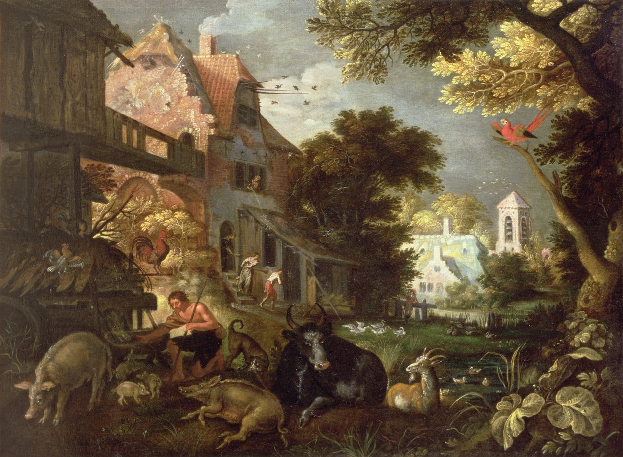 Den förlorade sonens återkomst av Roelandt Jacobsz. Savery