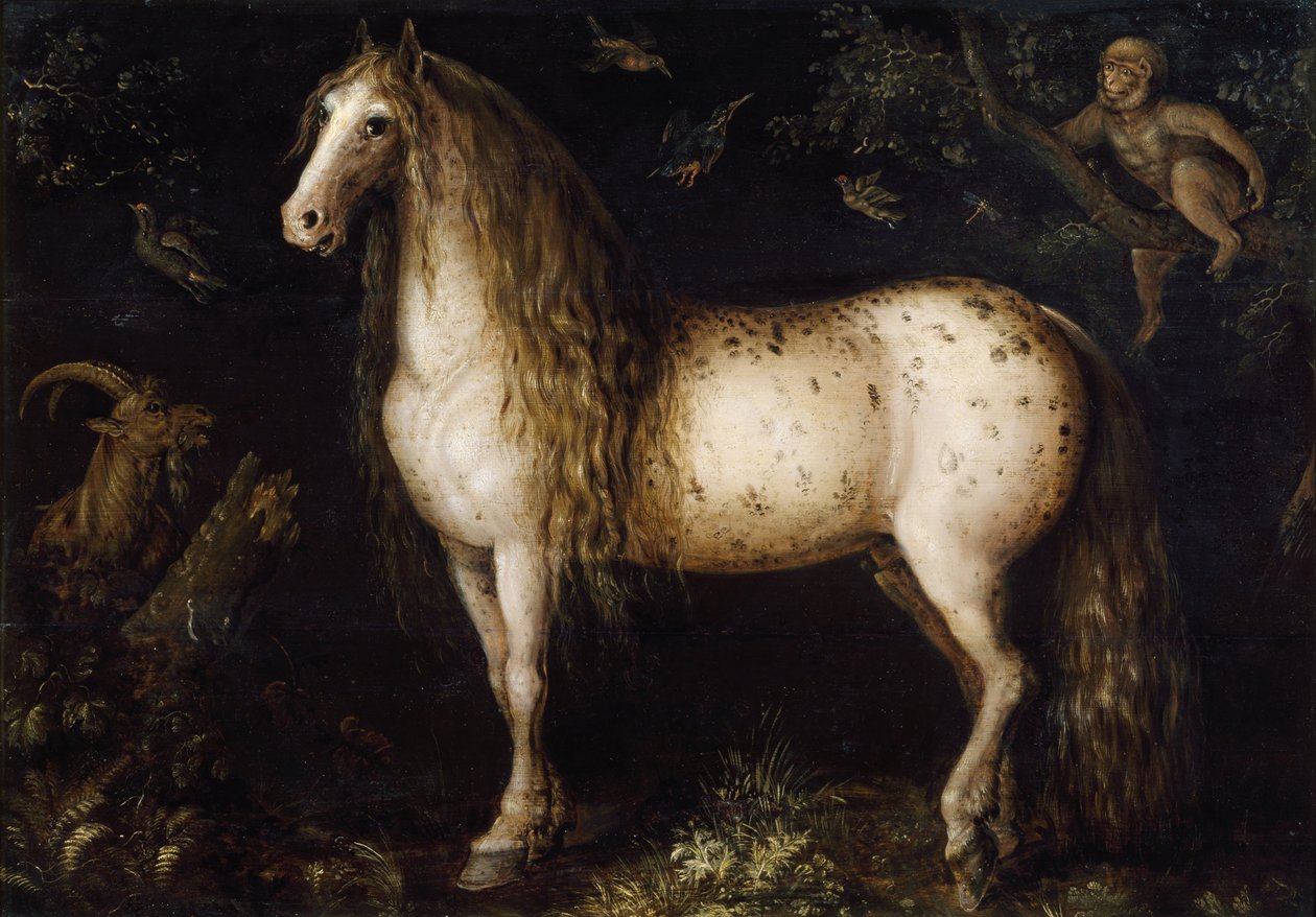 Den plackgrå, ca. 1625-1630 av Roelant Savery