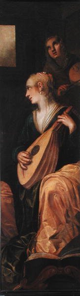Lutspelare, 1609 av Roelof van Zyll