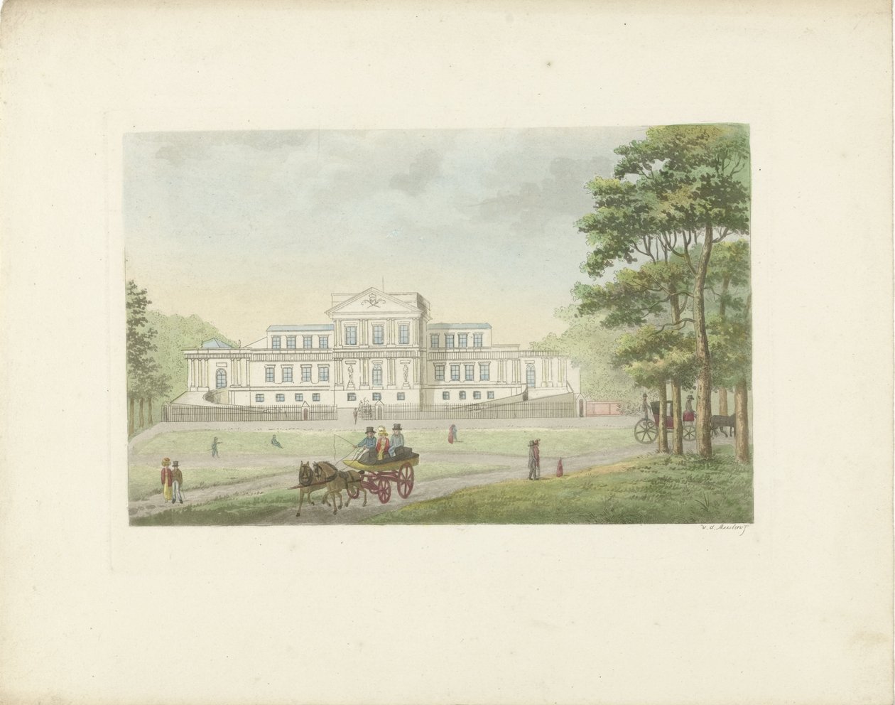 Paviljong Welgelegen i Haarlem av Roelof van der Meulen