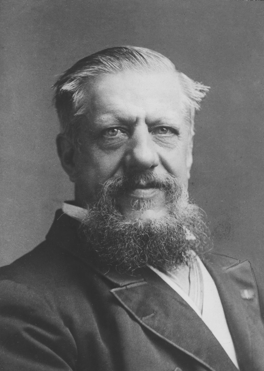 Porträtt av Sir Edwin Arnold av Roger Eliot Fry