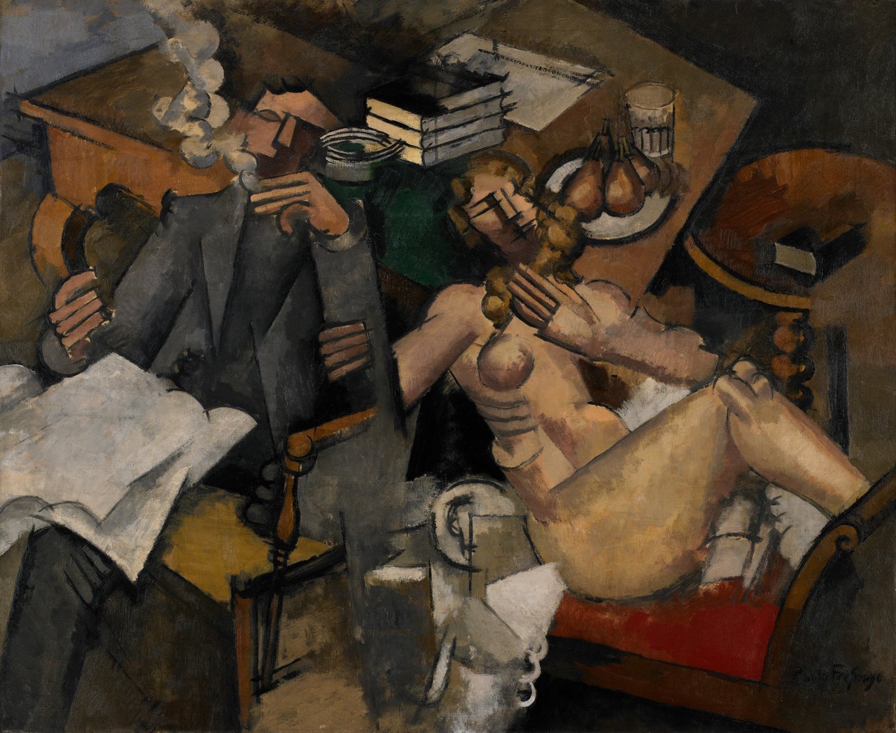 Gift liv, 1912 av Roger de La Fresnaye