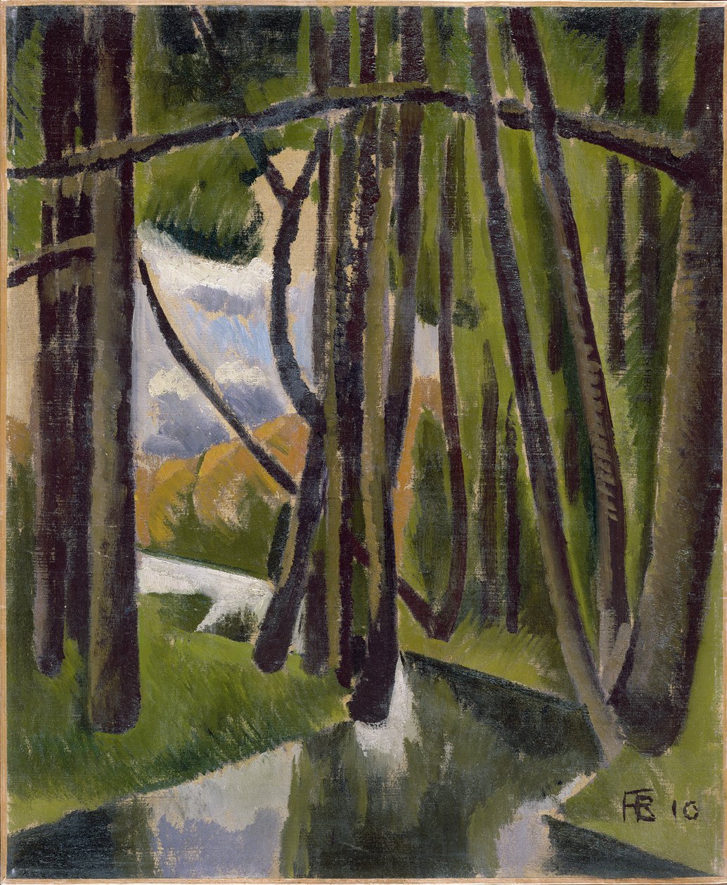 Undervegetation, 1910 av Roger de La Fresnaye