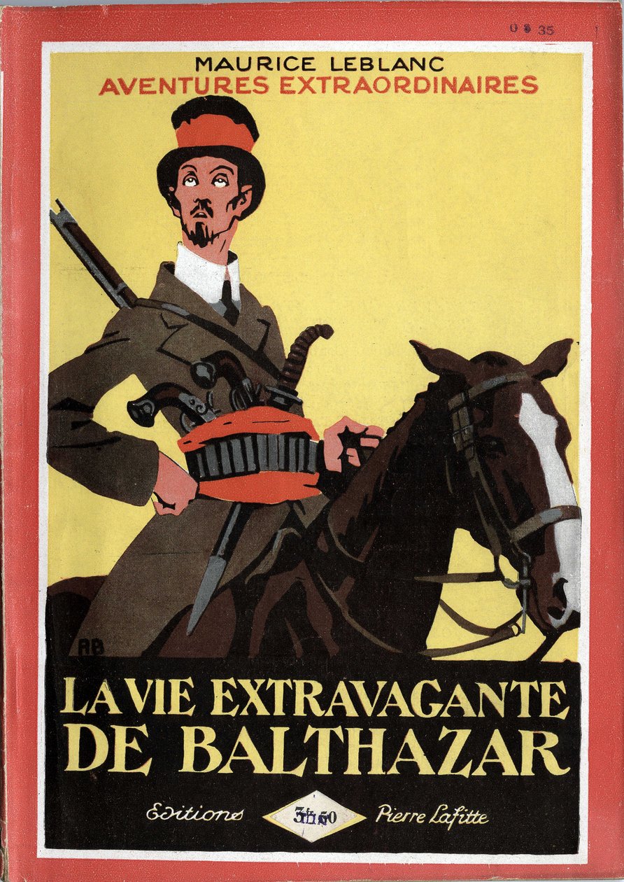Omslag till "La vie extravagante de Balthazar av Roger Broders