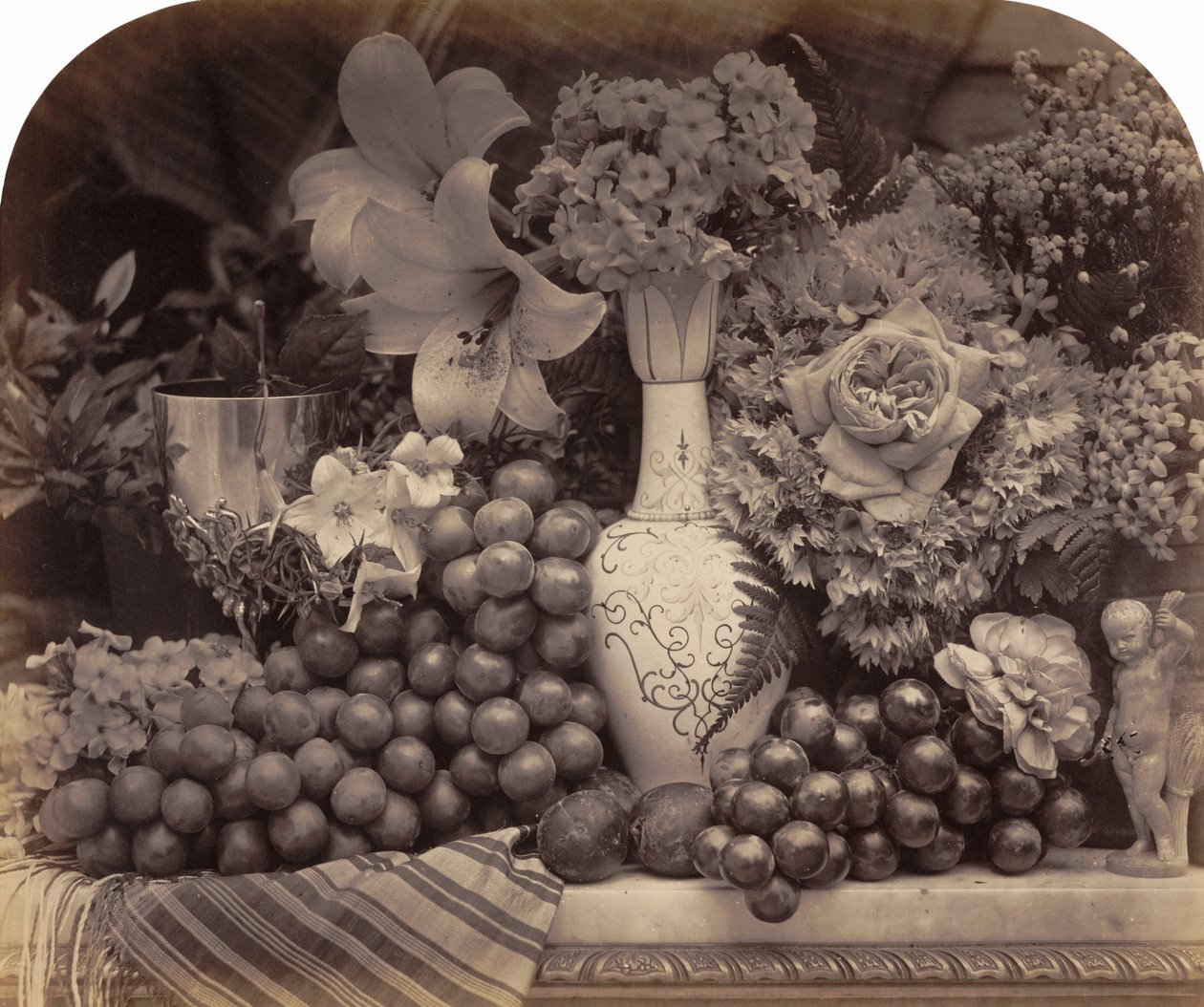 Frukt och blommor av Roger Fenton