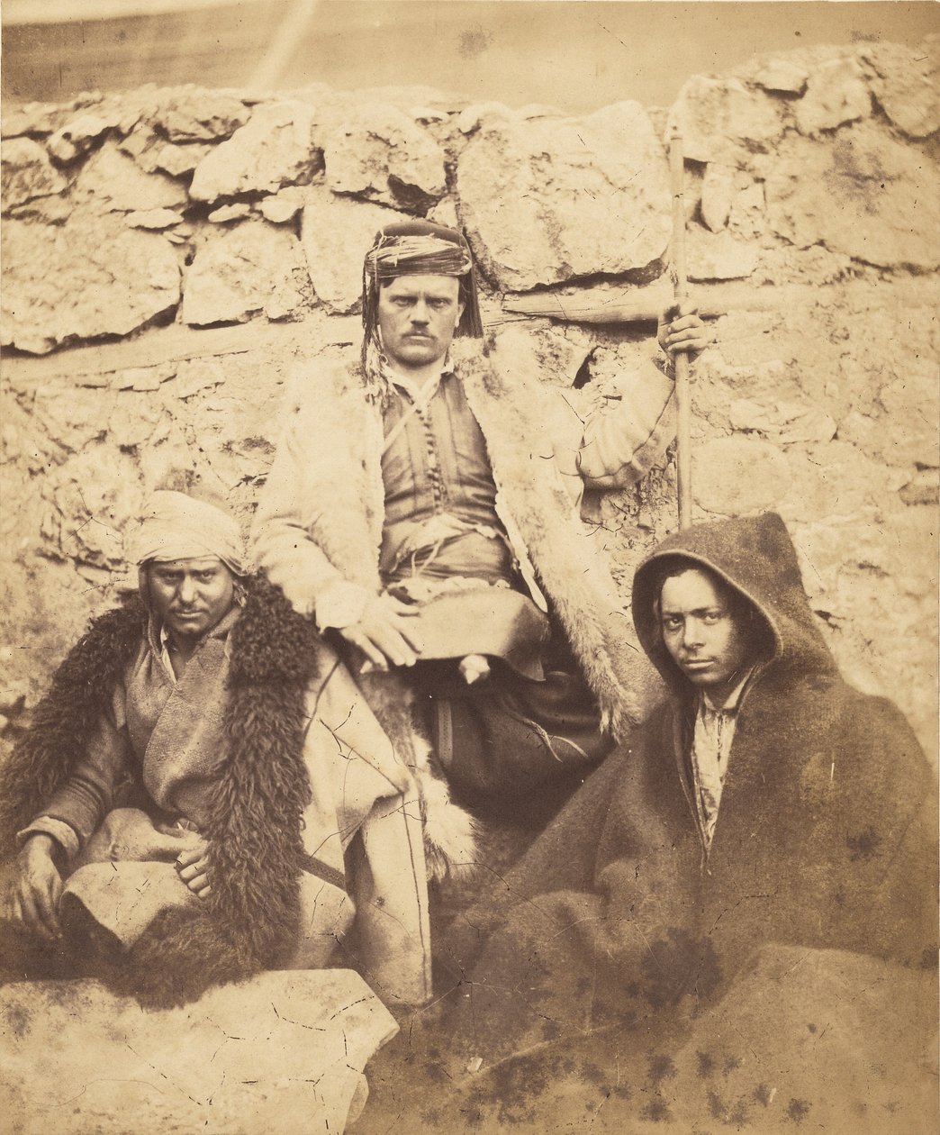 Grupp av kroatiska hövdingar av Roger Fenton