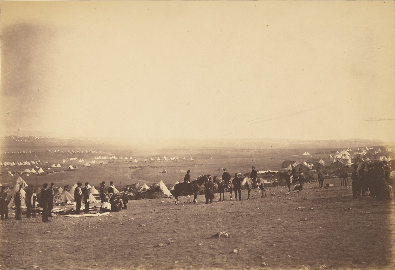 Sebastopols platå IV av Roger Fenton