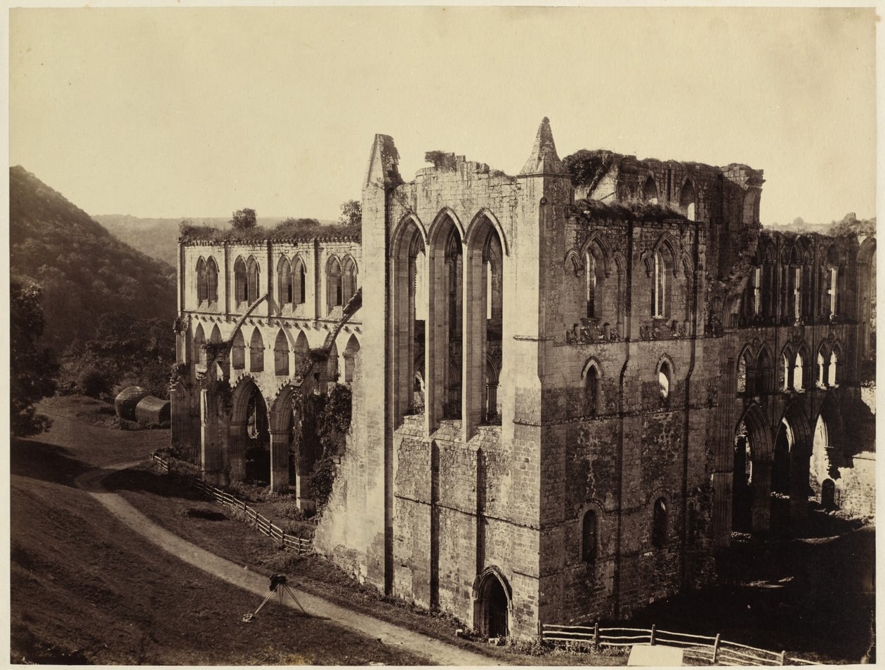 Rievaulx Abbey, North Transept av Roger Fenton