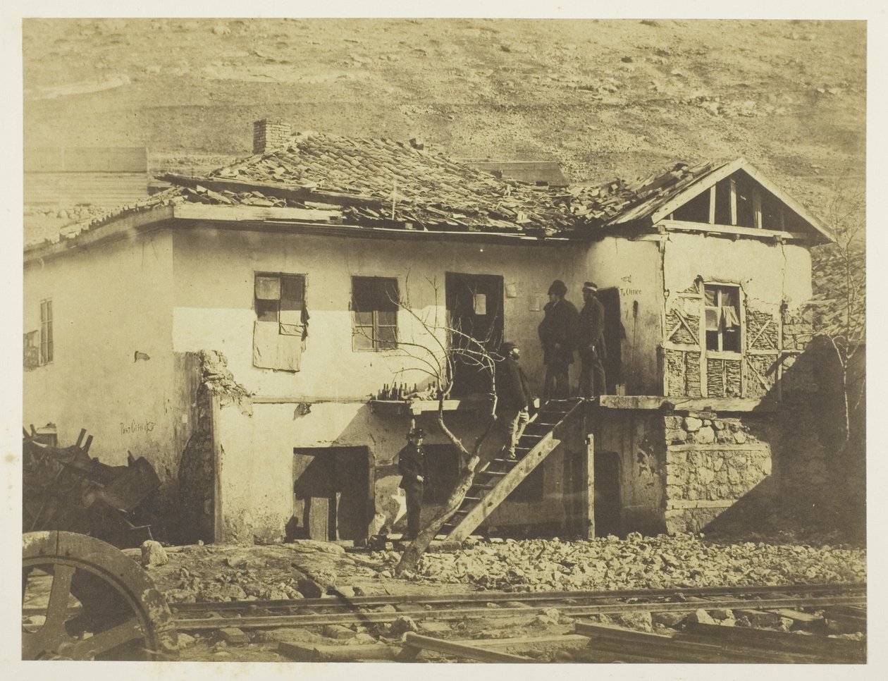 Det gamla postkontoret, Balaklava av Roger Fenton