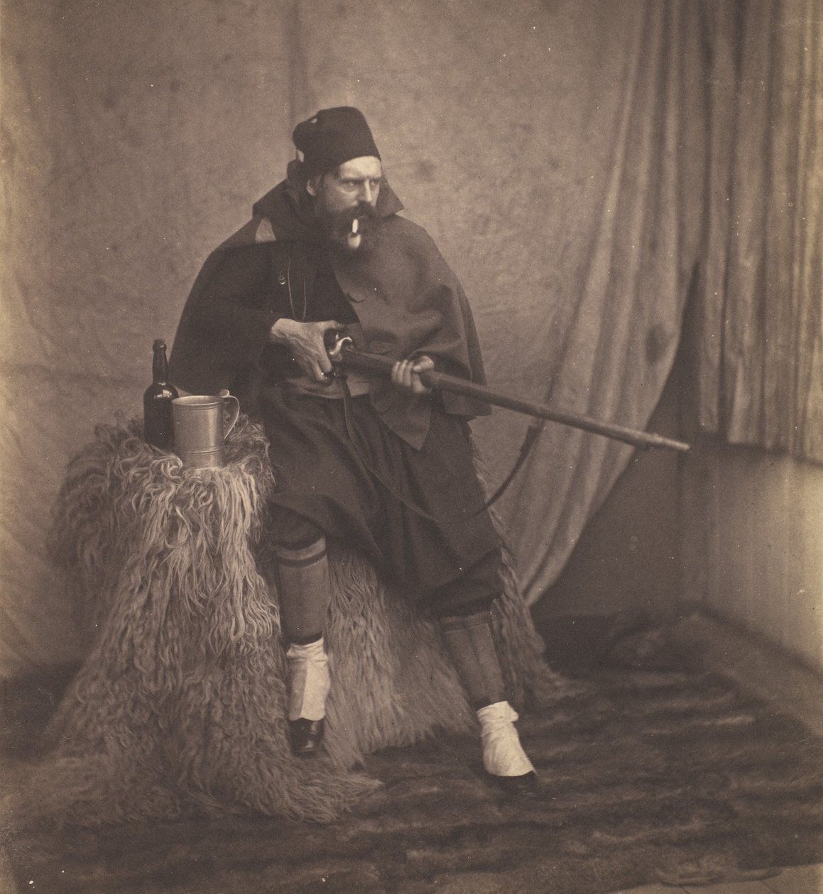 Zouave, 2:a divisionen, 1855. av Roger Fenton