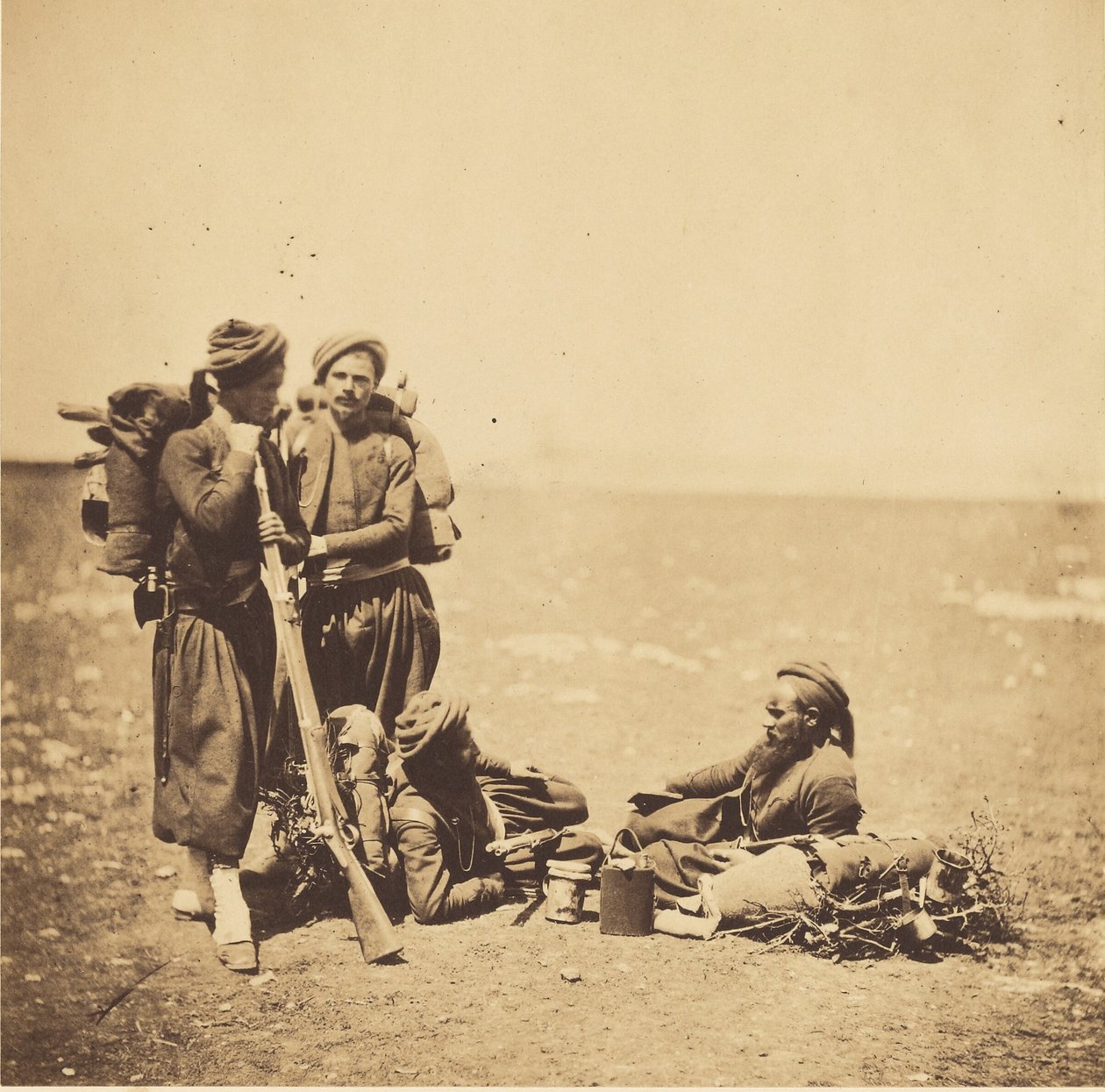 Zouaver. av Roger Fenton