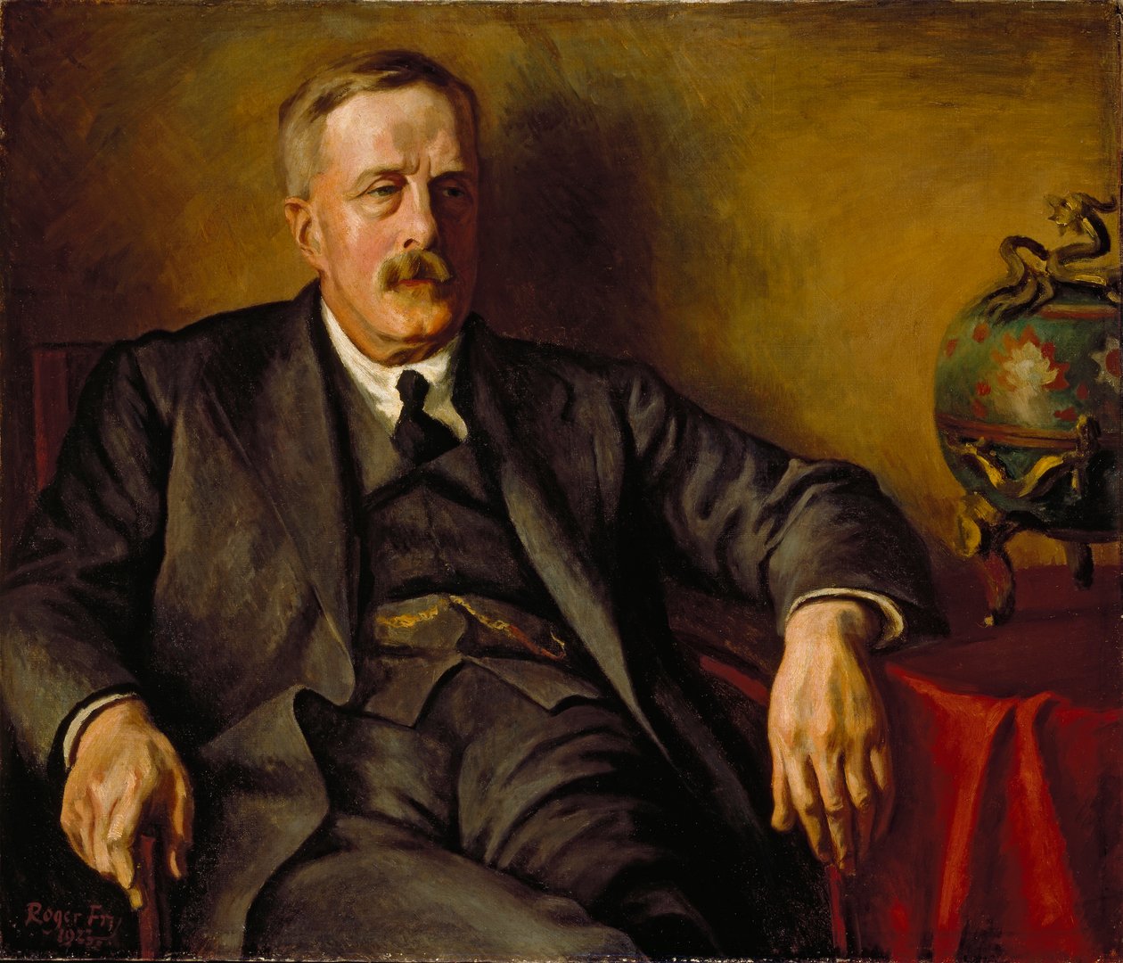 Frank Hindley Smith 1863-1939, 1923 av Roger Fry