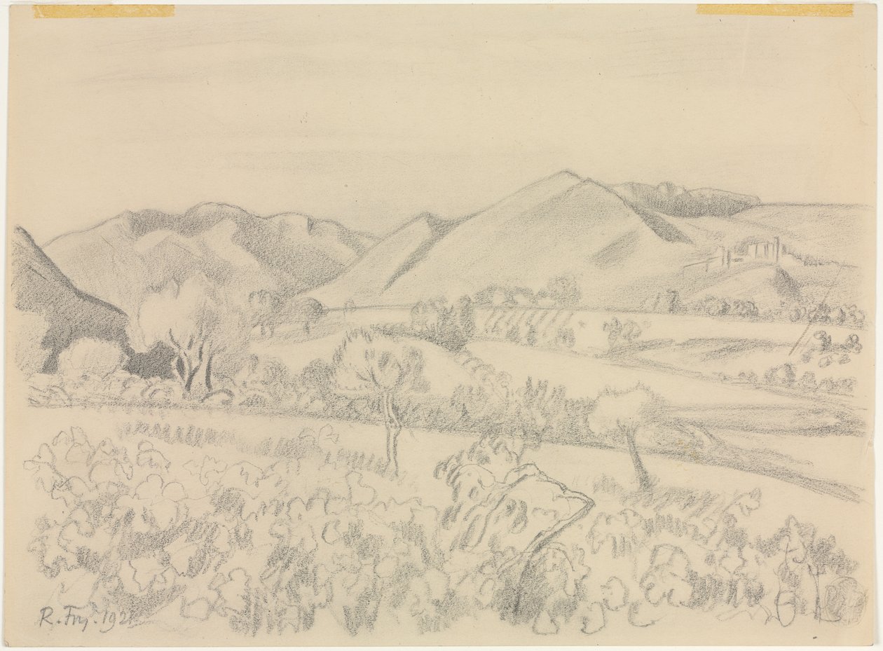 Landskap av Roger Fry