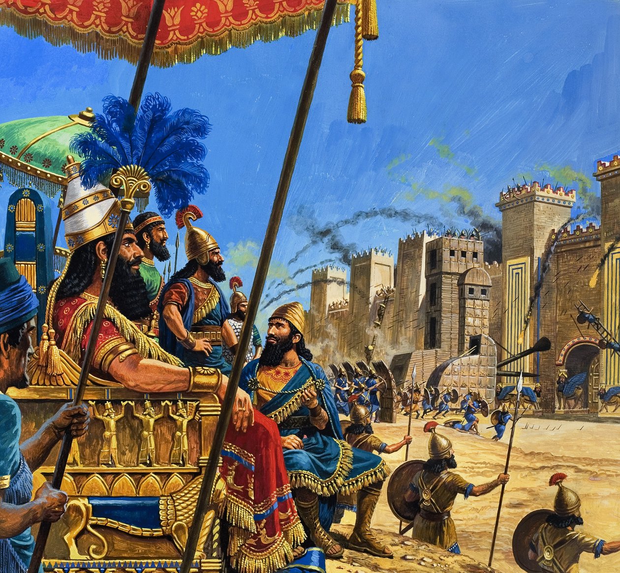 Babylon den mäktiga: Under den assyriska klacken av Roger Payne