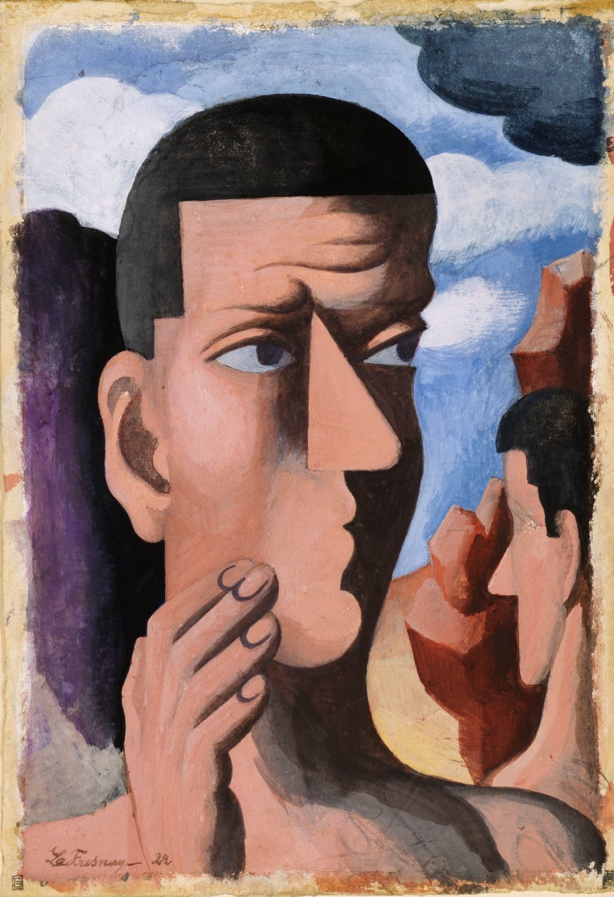 Castor och Pollux, 1922 av Roger de La Fresnaye