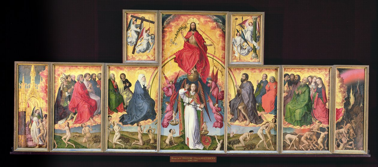 Den sista domen, c.1445-50 av Rogier van der Weyden
