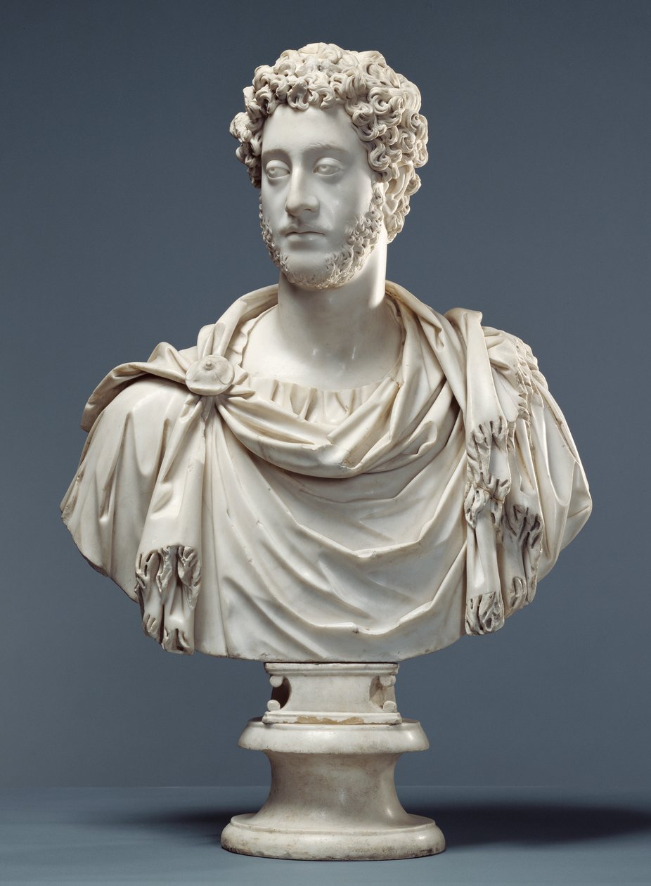 Byst av kejsar Commodus, ca. 180-85 AD (marmor) av Roman