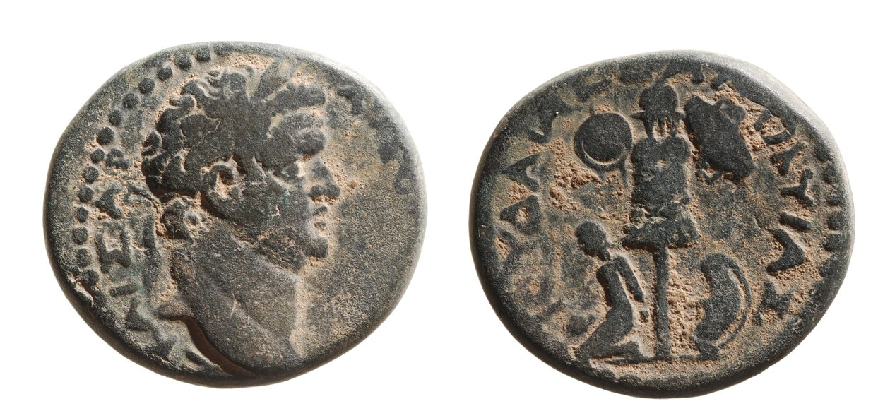 Judea Capta, Titus mynt (metall) av Roman