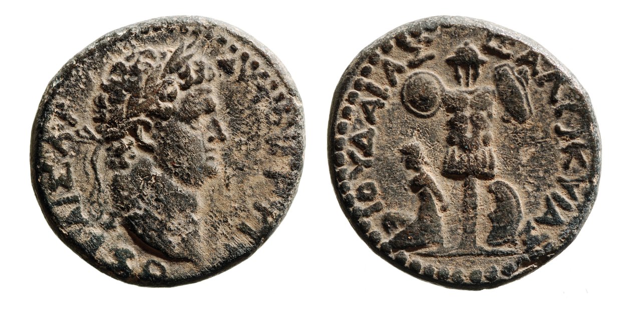 Judea Capta, Titusmynt (metall) av Roman