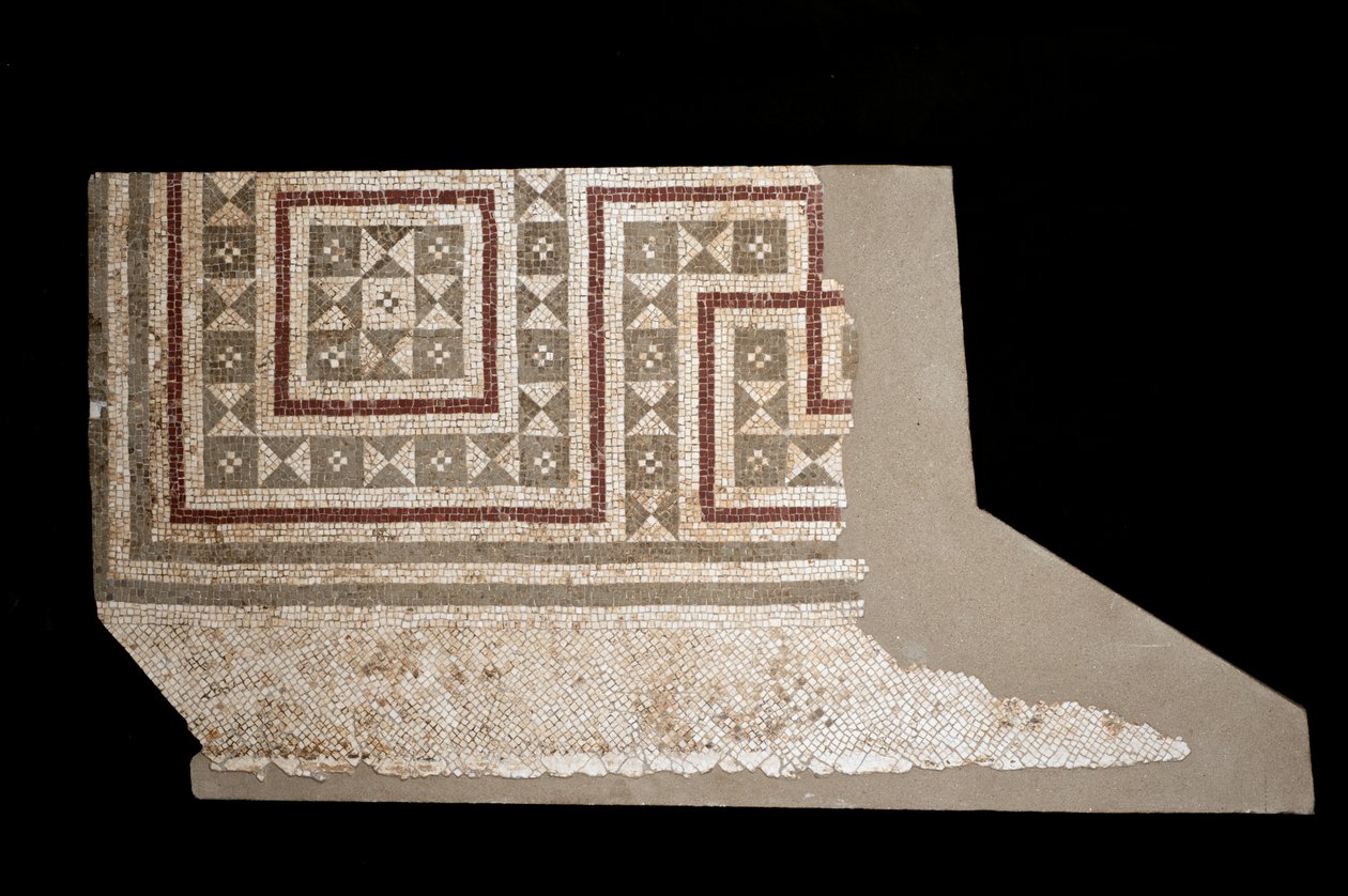 Mosaik (färgad marmor) av Roman