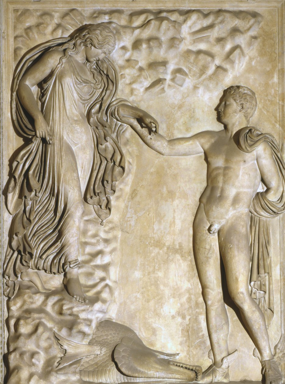 Perseus och Andromeda (marmor) av Roman