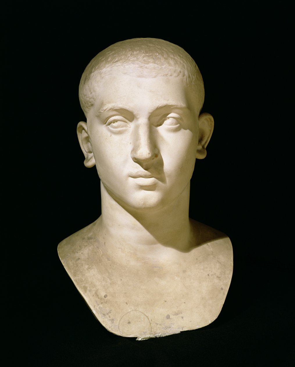 Porträttbyst av kejsar Severus Alexander (AD 205-35) (marmor) av Roman