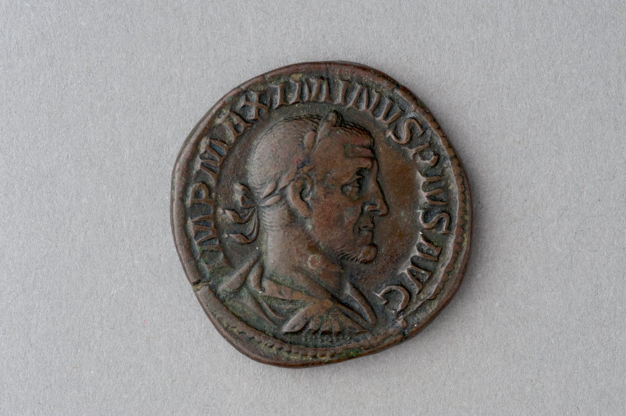 Sestertius av Maximus Thrax (brons) av Roman